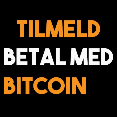 Tilmeld og betal med bitcoin